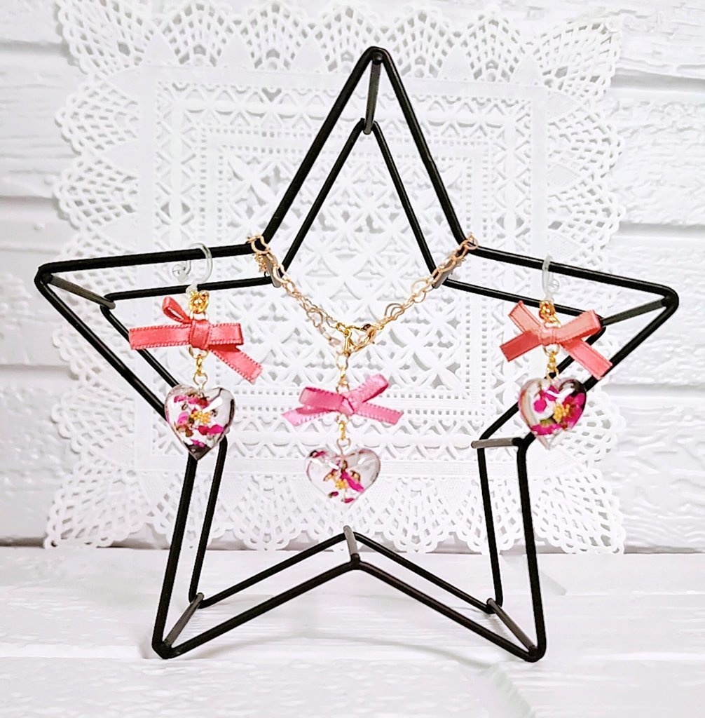 初恋の君:ネックレスとイヤリング