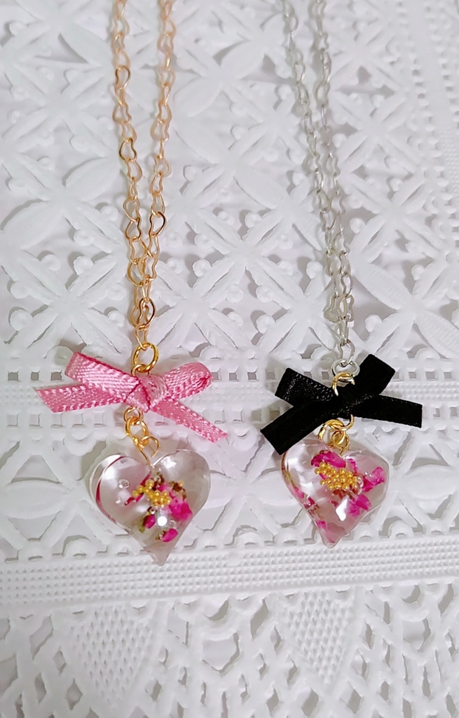 初恋の君:ネックレスとイヤリング