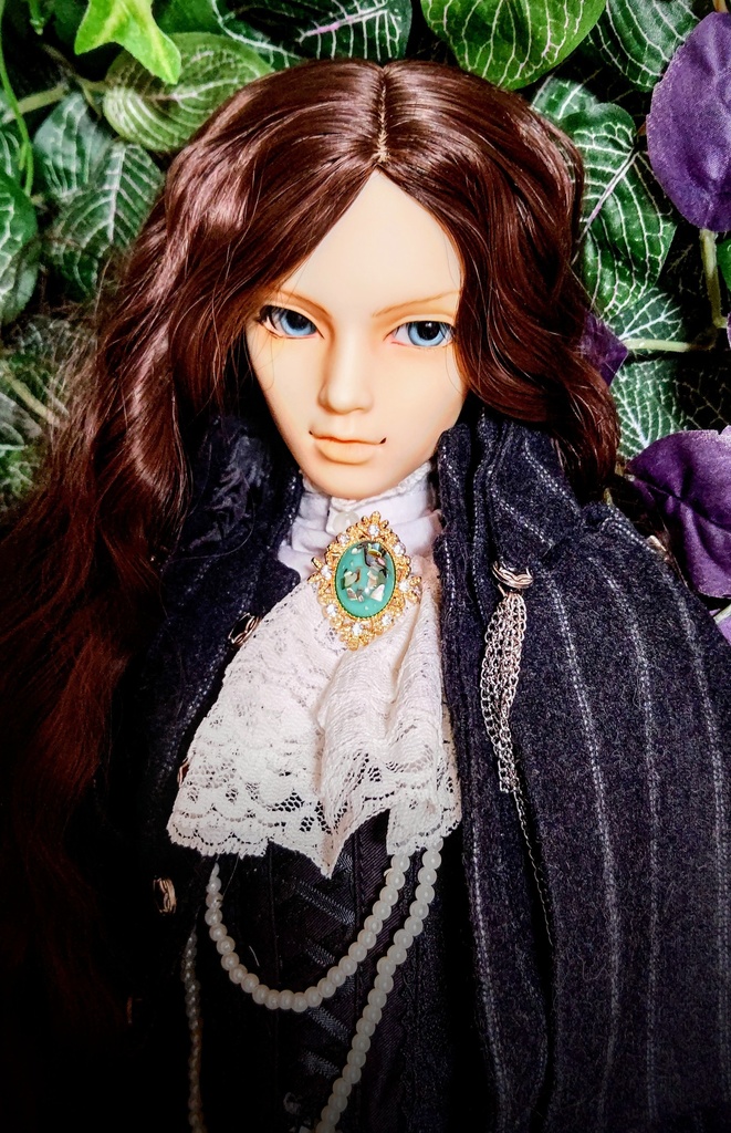 〘永遠の愛〙(マグネット式ブローチ)