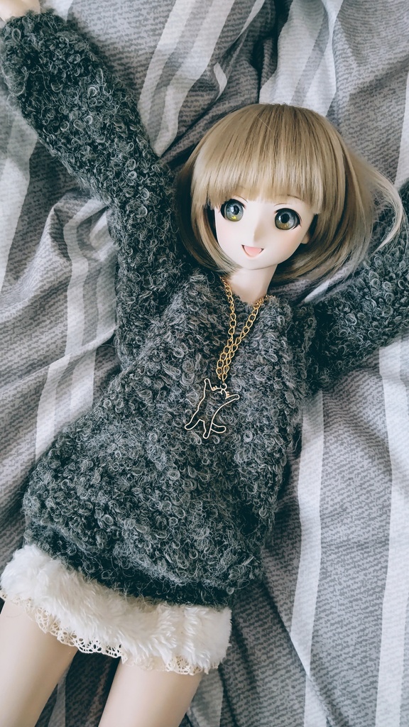 へそ天!猫ネックレス