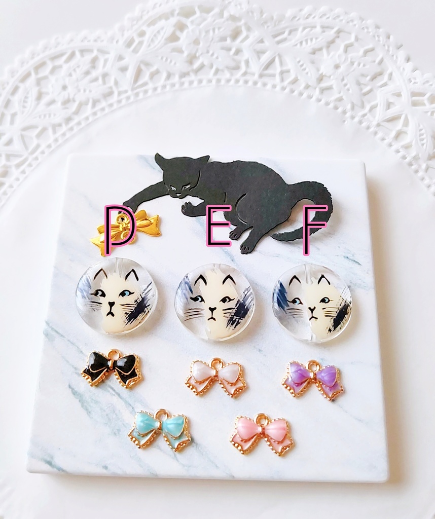 猫にリボン🎀ネックレス