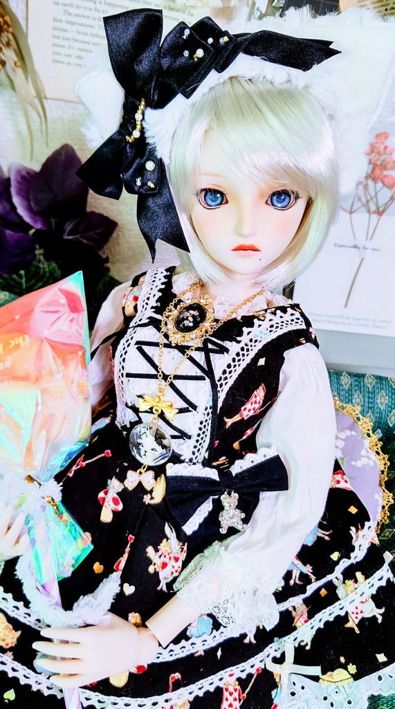 猫にリボン🎀ネックレス