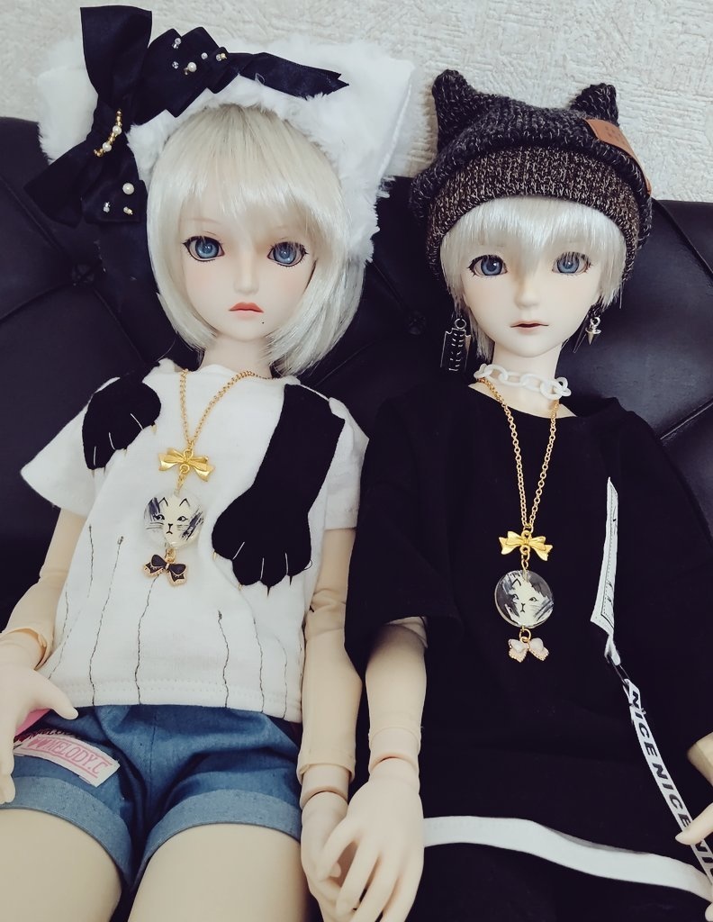 猫にリボン🎀ネックレス