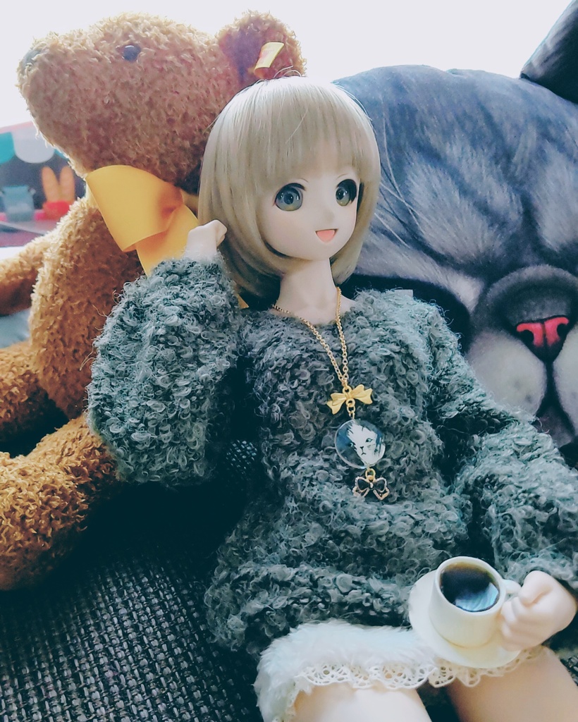 猫にリボン🎀ネックレス