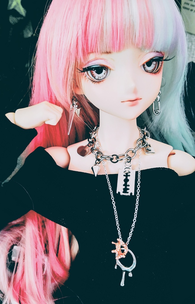 GachaGacha★シルバーピアス(オーダー可)