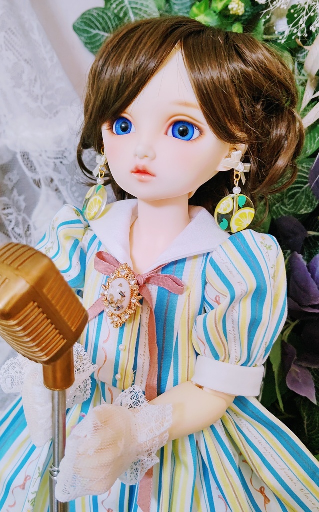 レトロ🍋レモンイヤリング