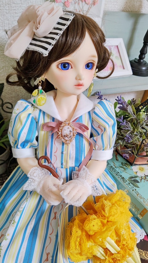レトロ🍋レモンイヤリング