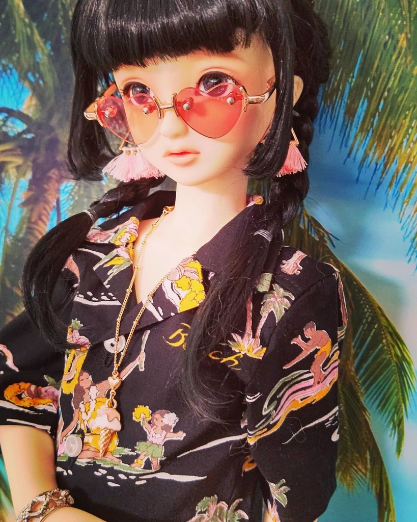 ミニタッセルピアス+ブレスレットセット