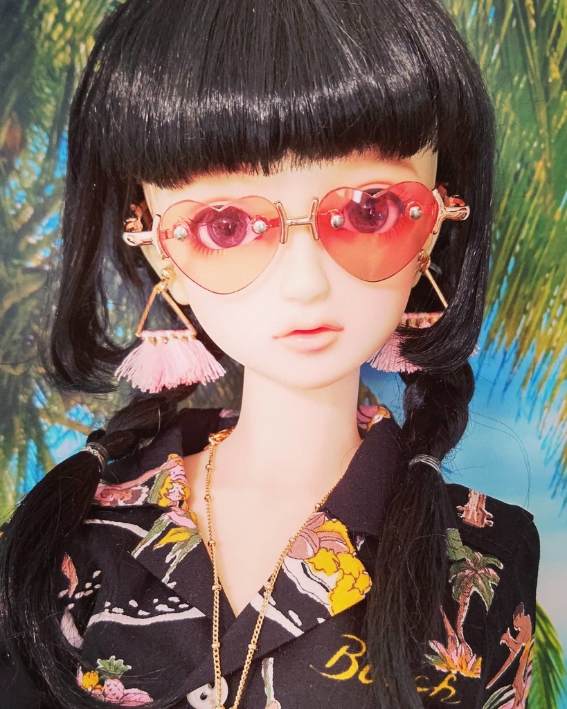 ミニタッセルピアス+ブレスレットセット