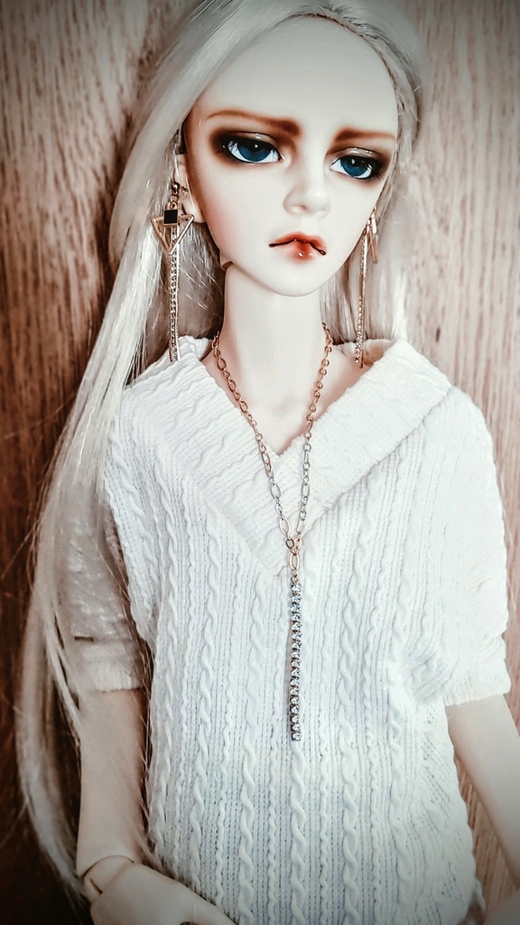 ゴールドチェーンセット(ピアス+ネックレス)