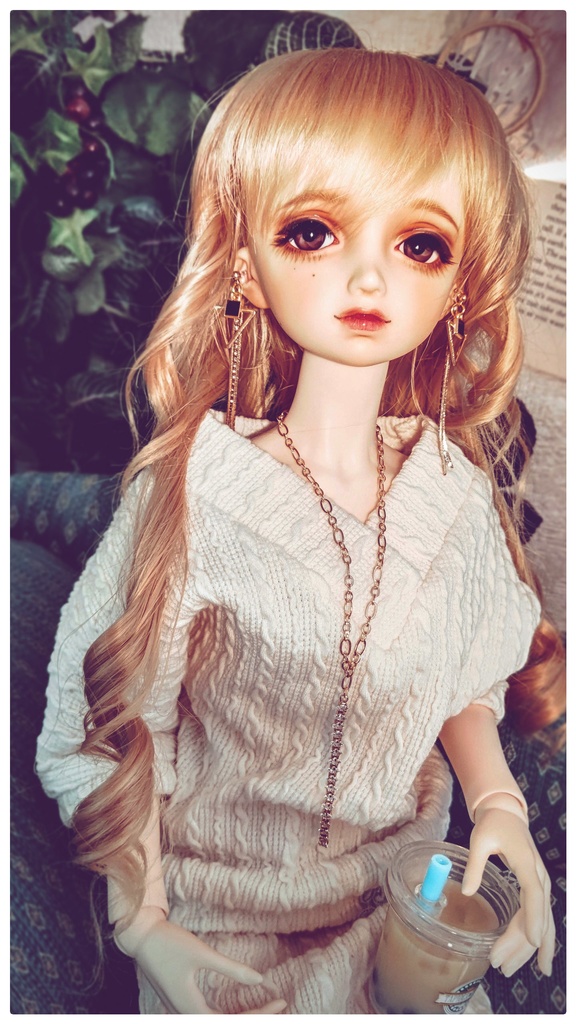 ゴールドチェーンセット(ピアス+ネックレス)