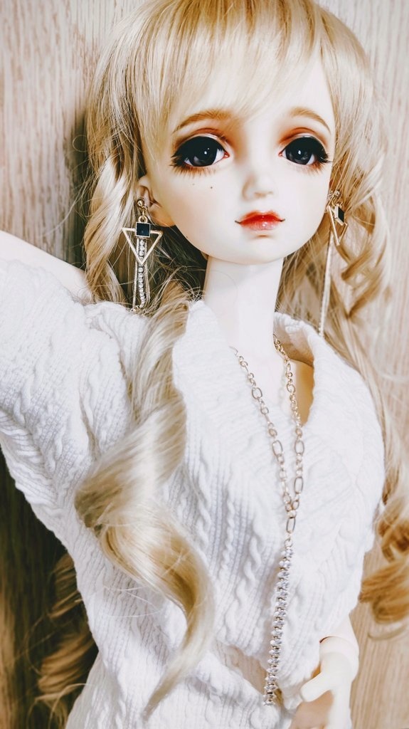 ゴールドチェーンセット(ピアス+ネックレス)