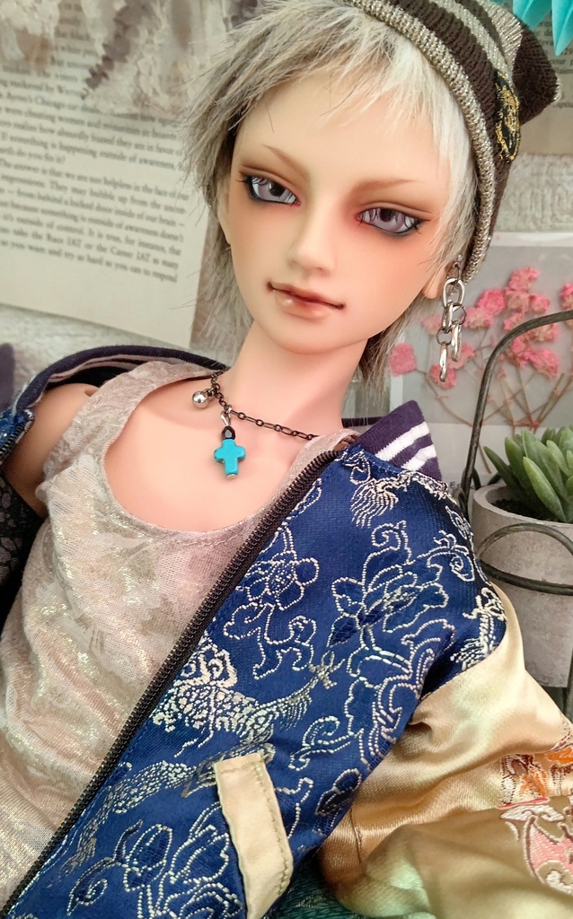 クロス✟ネックレス+コインピアスセット