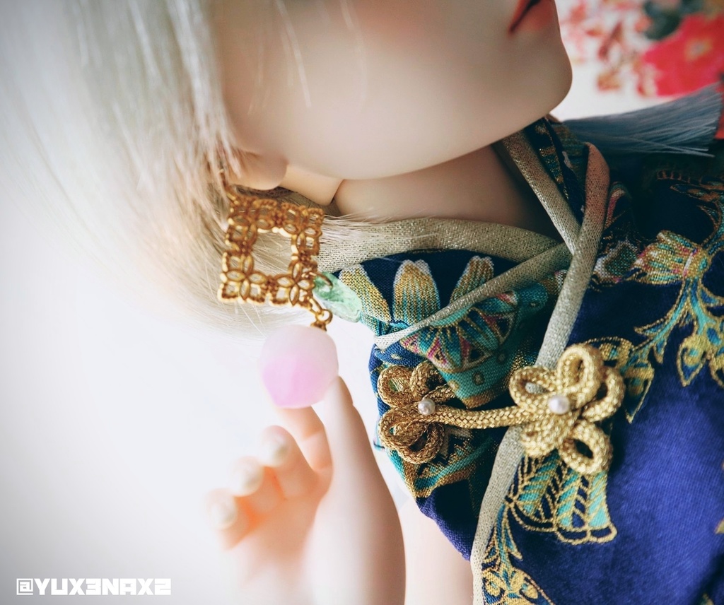 水蜜桃(イヤリング3個セット)