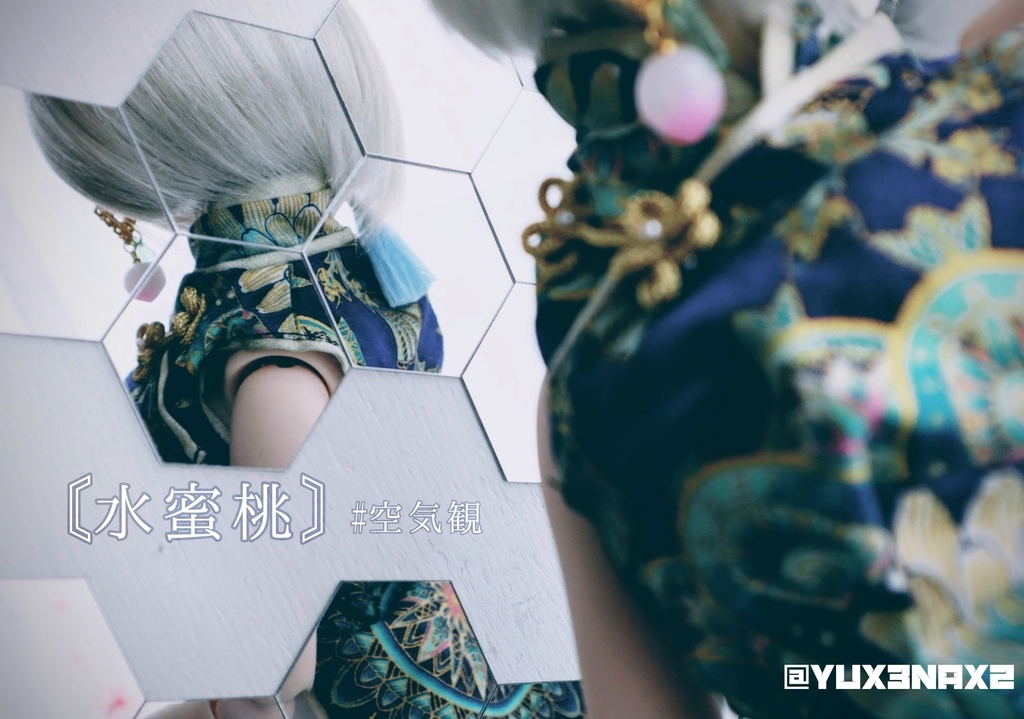 水蜜桃(イヤリング3個セット)