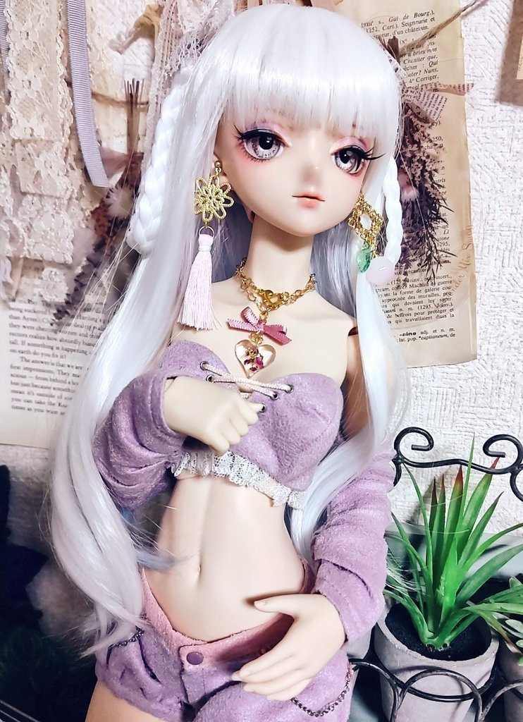 水蜜桃(イヤリング3個セット)