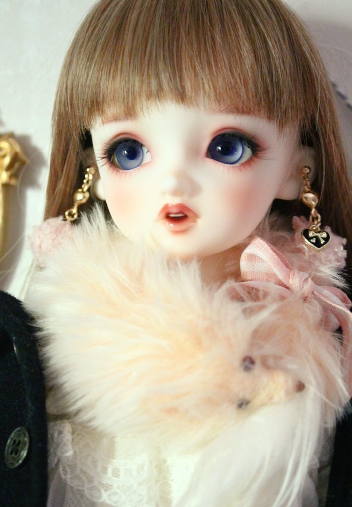 『ポンポンハートピアス』