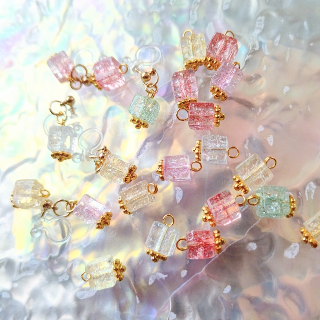 シャーベットピアス🍧