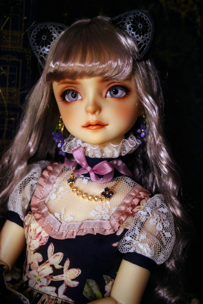 紫陽花ネックレス