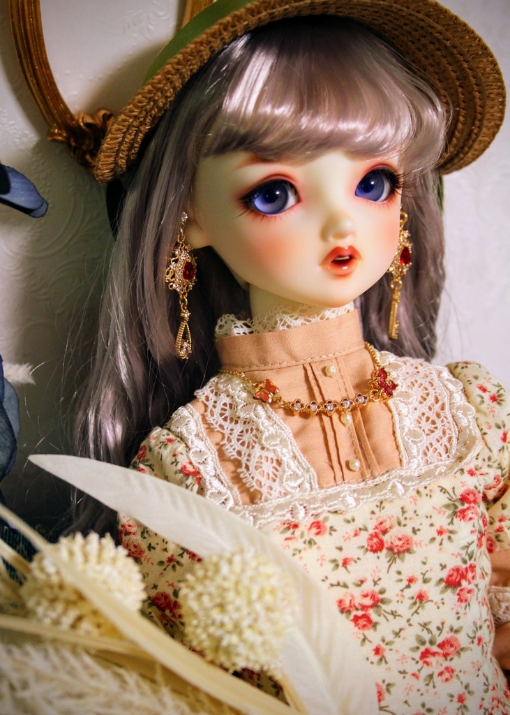 紫陽花ネックレス