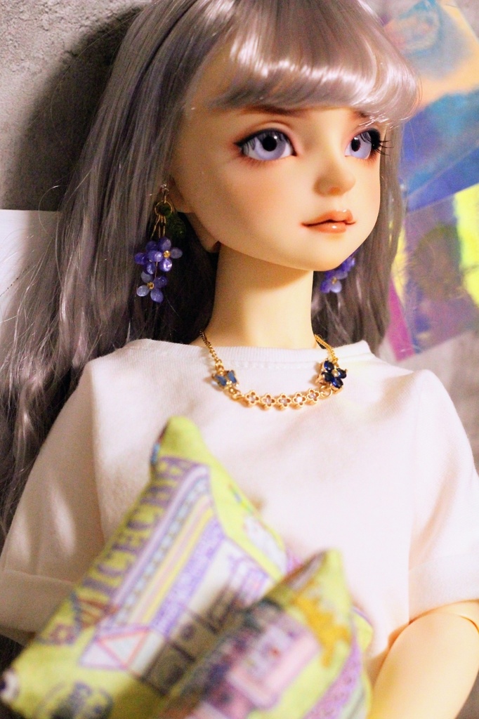 紫陽花ネックレス