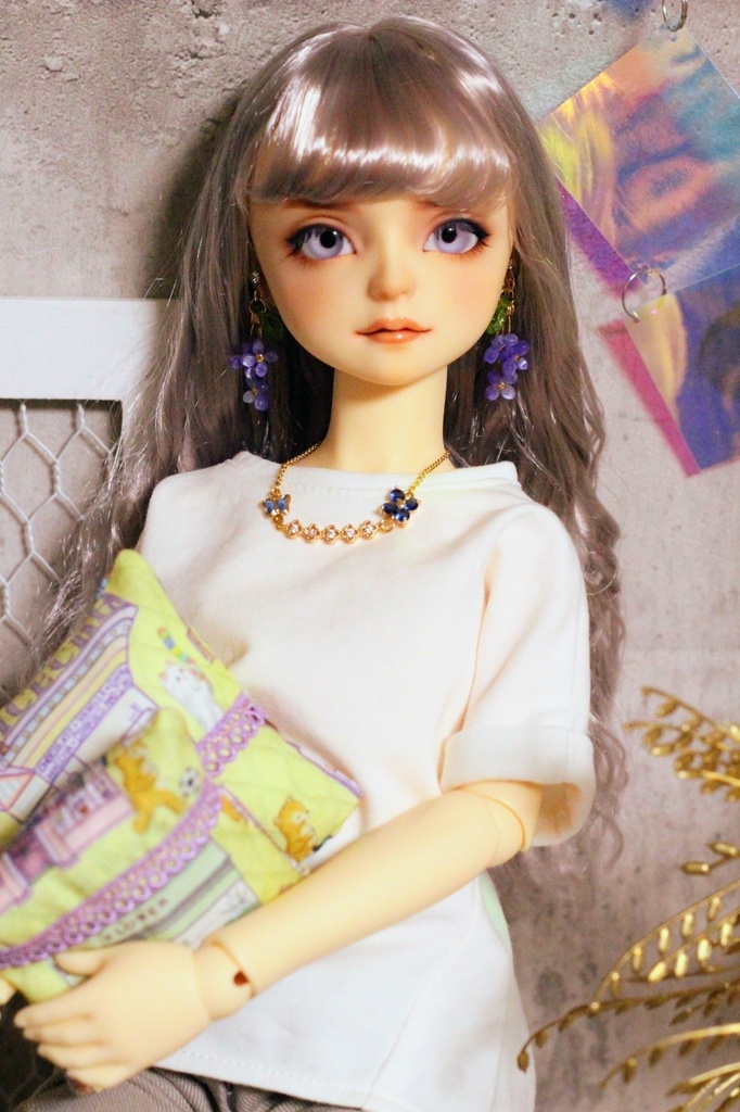 紫陽花ネックレス