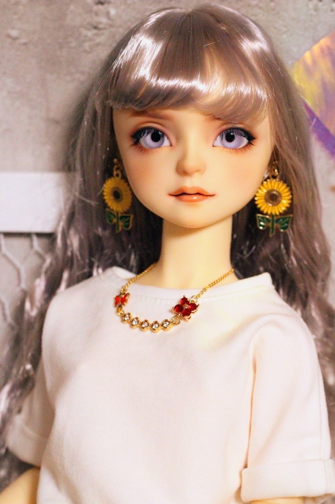 紫陽花ネックレス