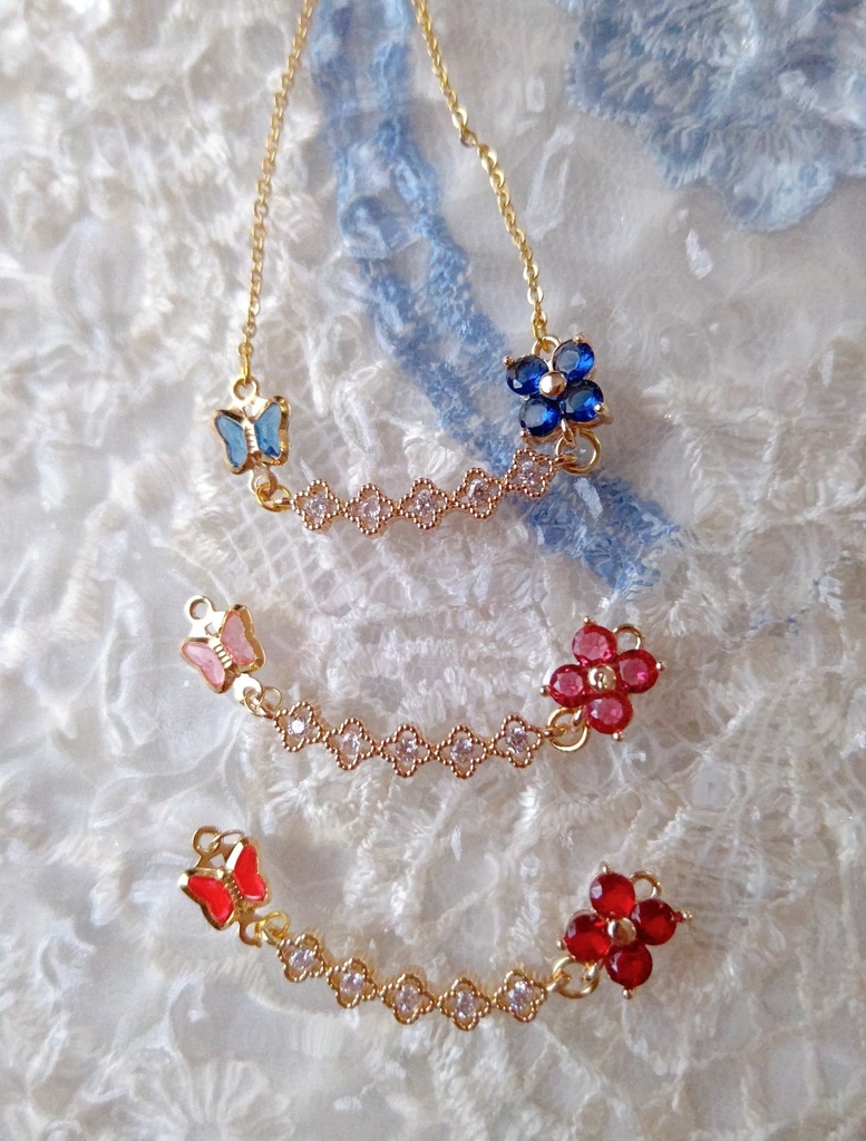 紫陽花ネックレス