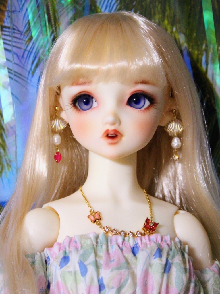 貝殻パールネックレス🧜♀