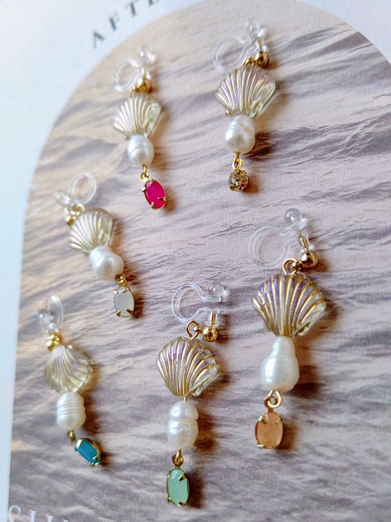 貝殻パールネックレス🧜♀