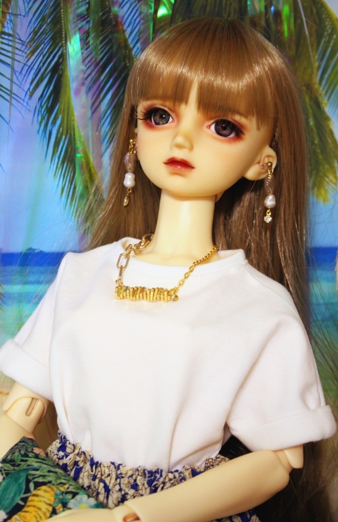 貝殻パールネックレス🧜♀