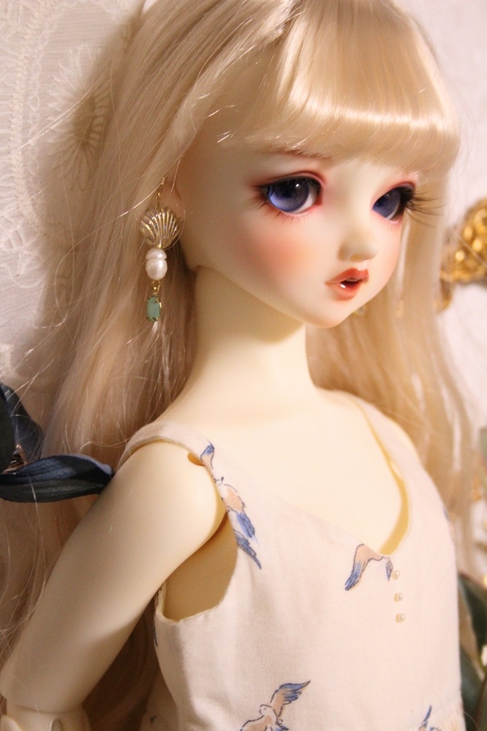 貝殻パールネックレス🧜♀