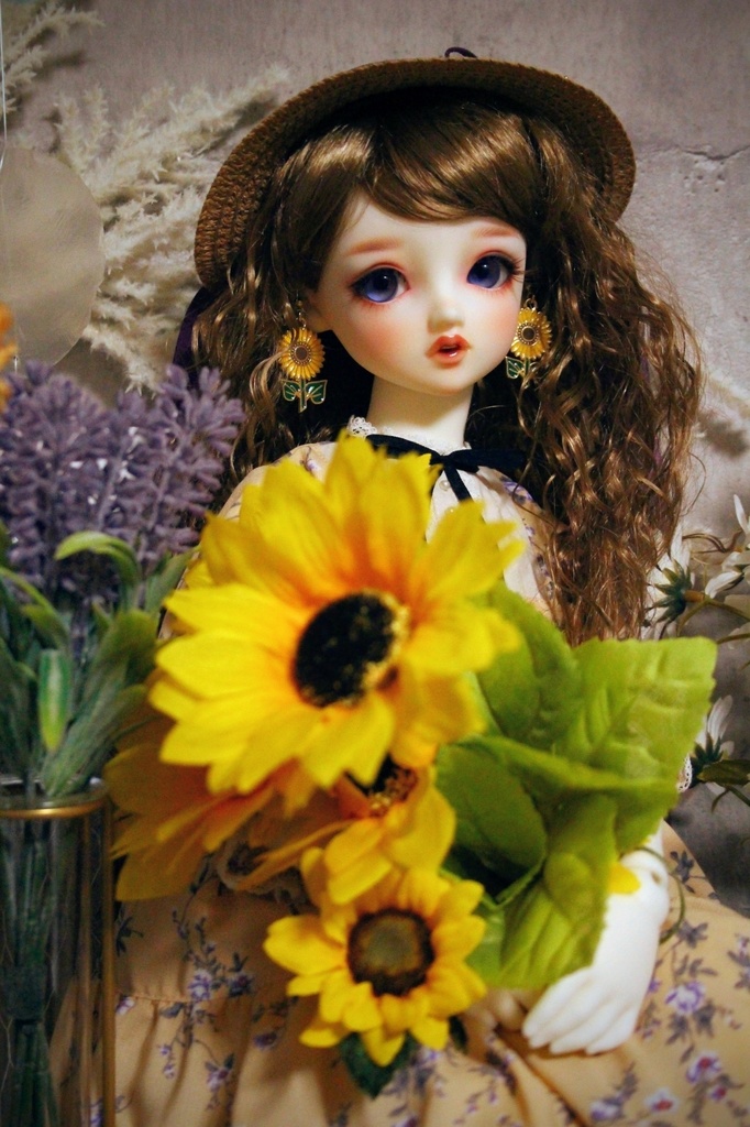 ヒマワリイヤリング🌻