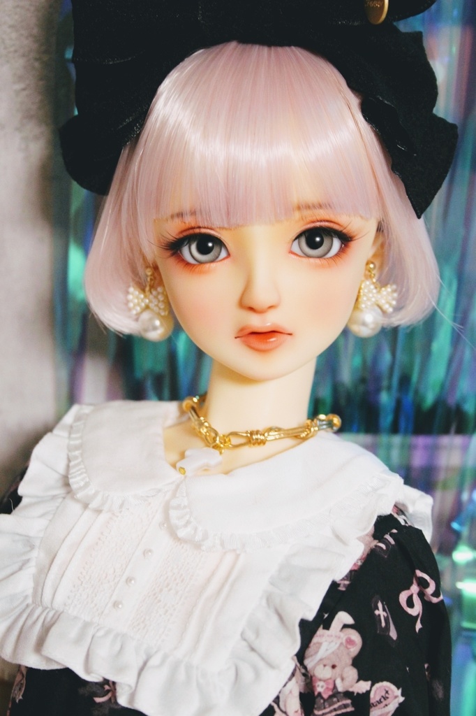 パールリボン🎀ピアス