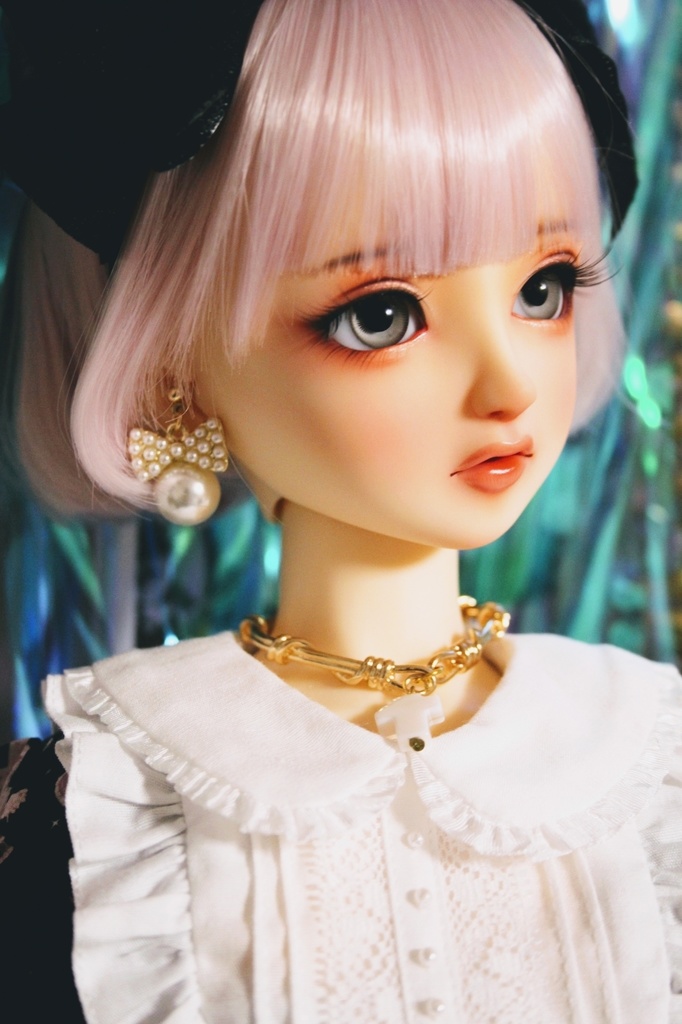 パールリボン🎀ピアス