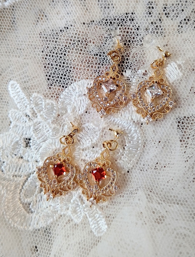 王女のイヤリング(2種)