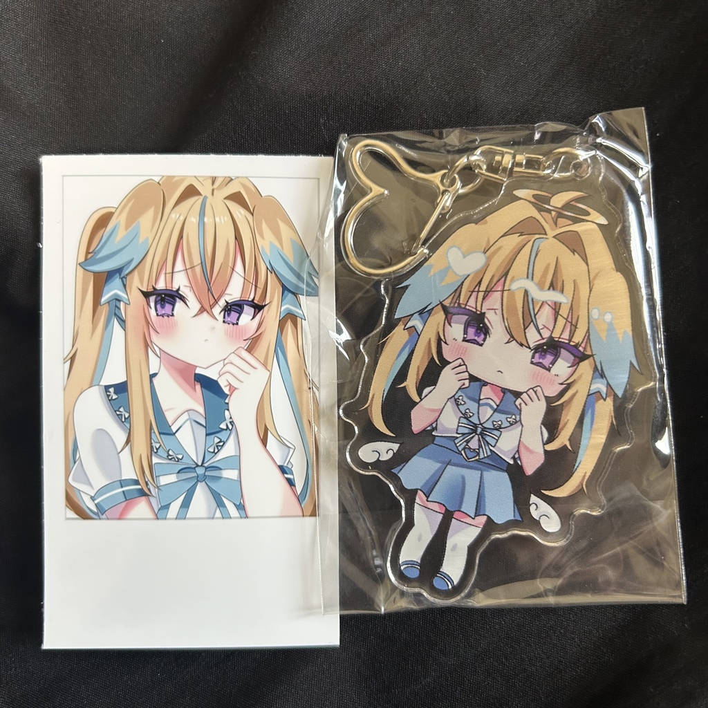 従井ノラ　アクリルキーホルダー&チェキ風カードセット