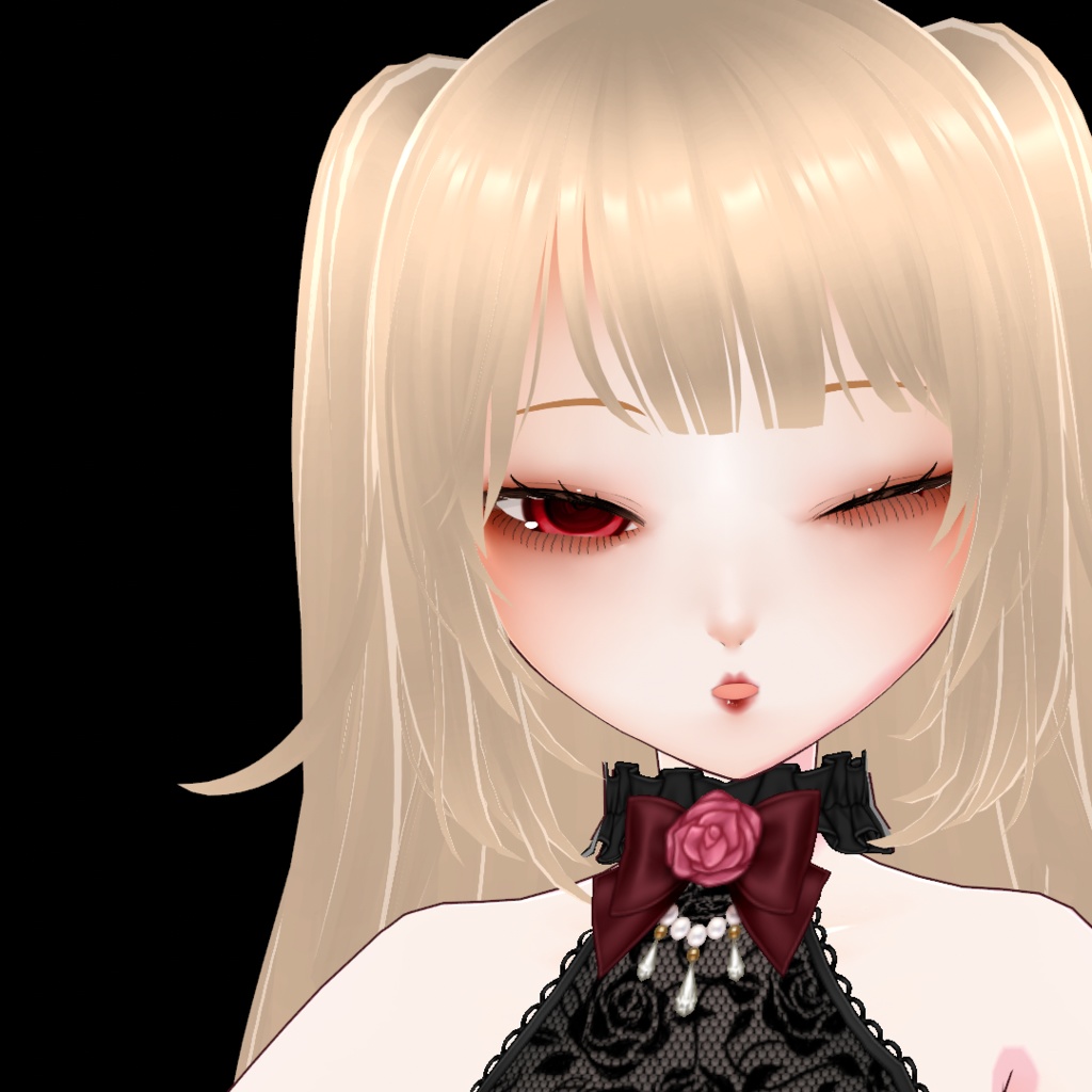 【VRoid正式版】ドールメイク顔テクスチャ