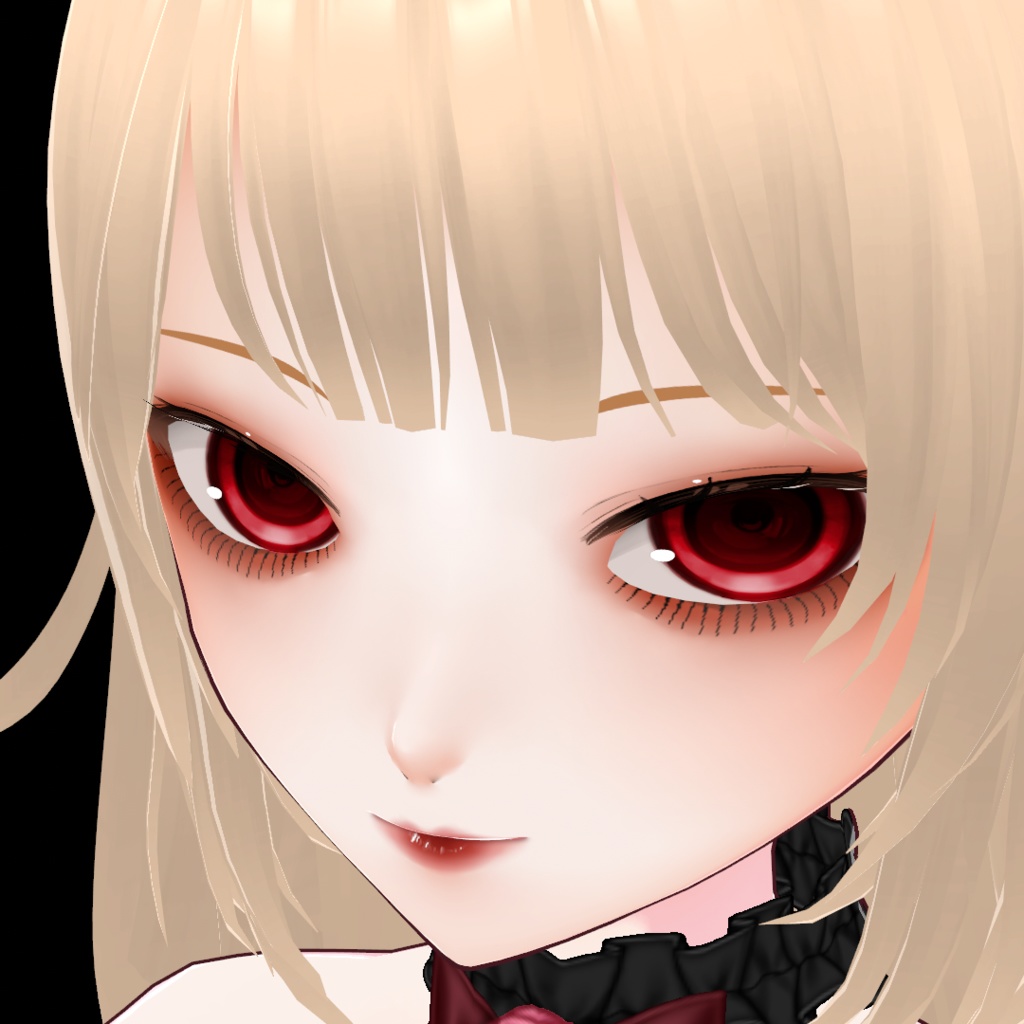 【VRoid正式版】ドールメイク顔テクスチャ