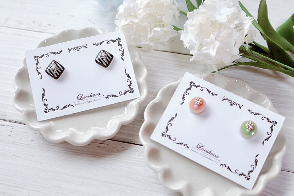 おばみつ　シンプルピアス