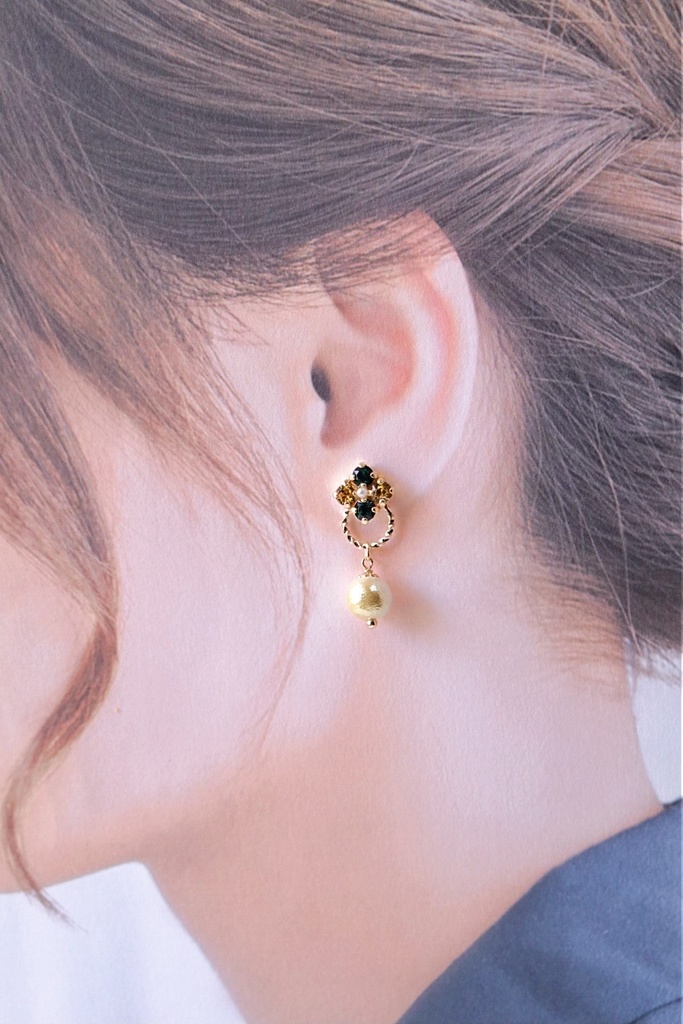 江4振イメージ シンプル2WAYピアス