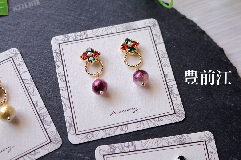 江4振イメージ シンプル2WAYピアス