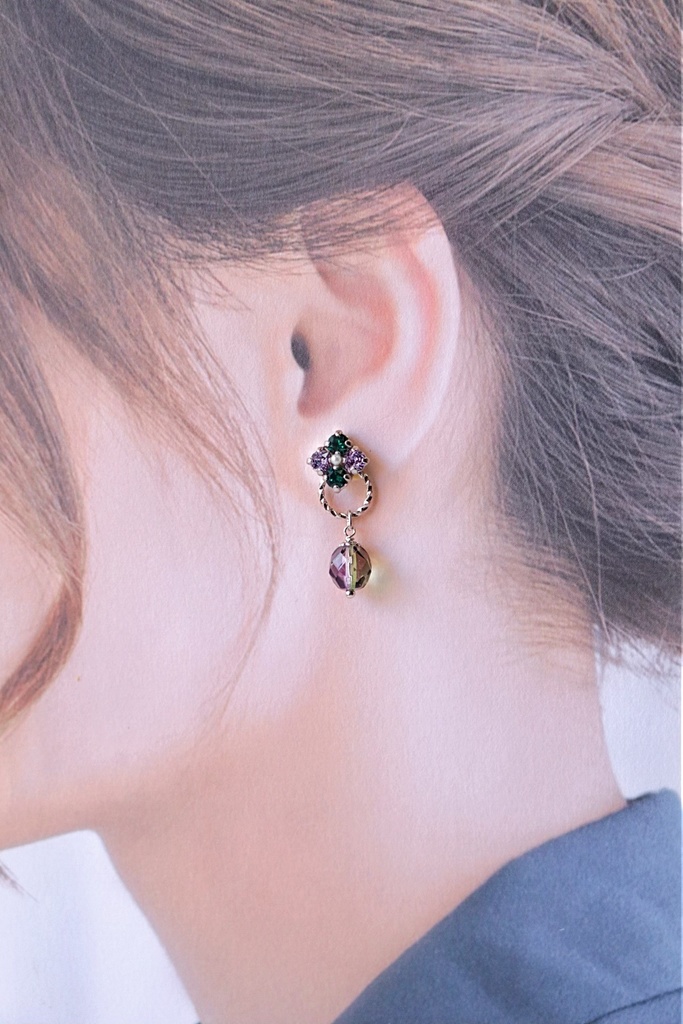 江4振イメージ シンプル2WAYピアス