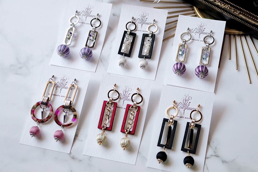 売上実績NO.1 梵天メンバーイメージ BOOTH - Lavshuca - 巻玉ピアス ピアス