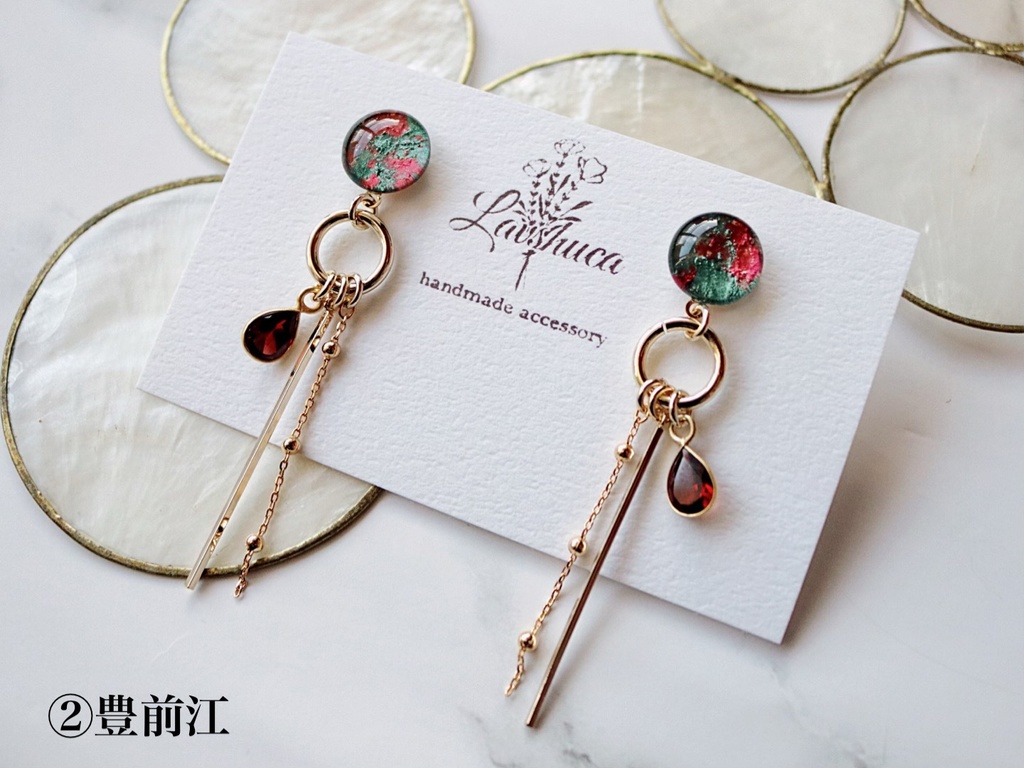 江+大典太&水心子 イメージピアス8種