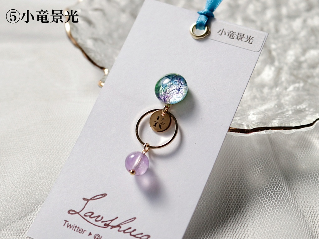 【1月】刀剣男士イメージ 片耳イヤリング 11種