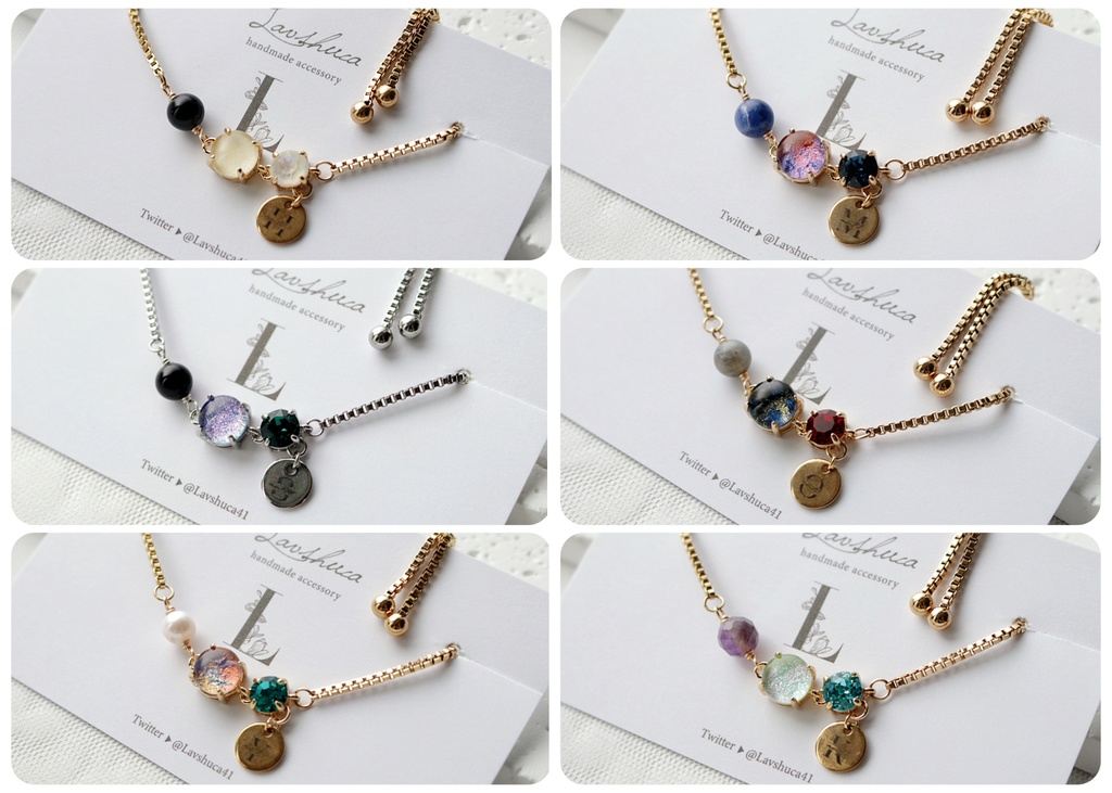 【5月】刀剣男士イメージ　チェーンブレスレット6種