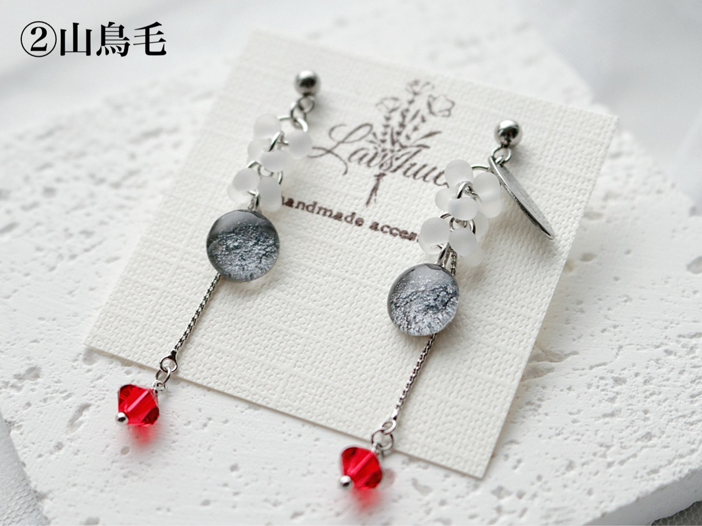 【5月】一文字一家イメージ ピアス/イヤリング