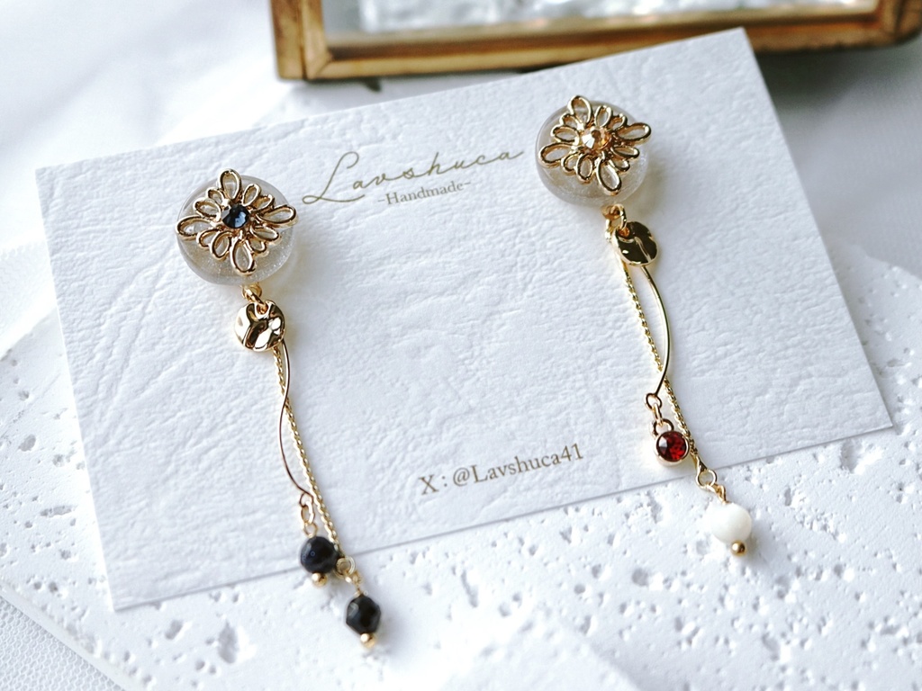 【8月】三池兄弟イメージ　ピアス/イヤリング