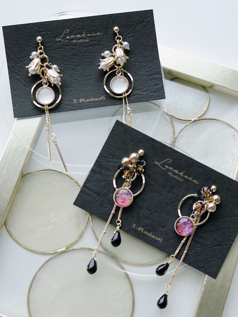 【11月】伊達組イメージ　ピアス/イヤリング2種